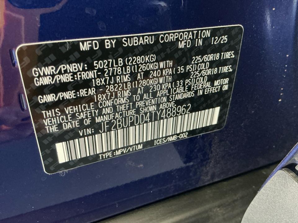 2026 Subaru Outback Limited